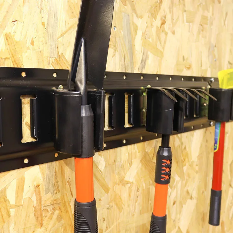 thumbnail image 2 of 4 Pack) 5-Foot Black Powder Coated Steel Vertical E-Track For Truck Cargo 2 of 6