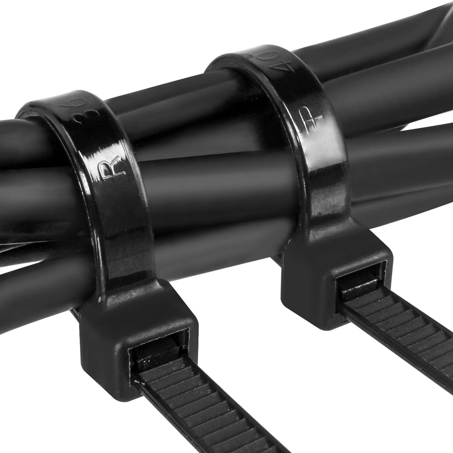 Glarks 200 Fascette Feracavi in Nylon Autobloccanti da 15,2 c