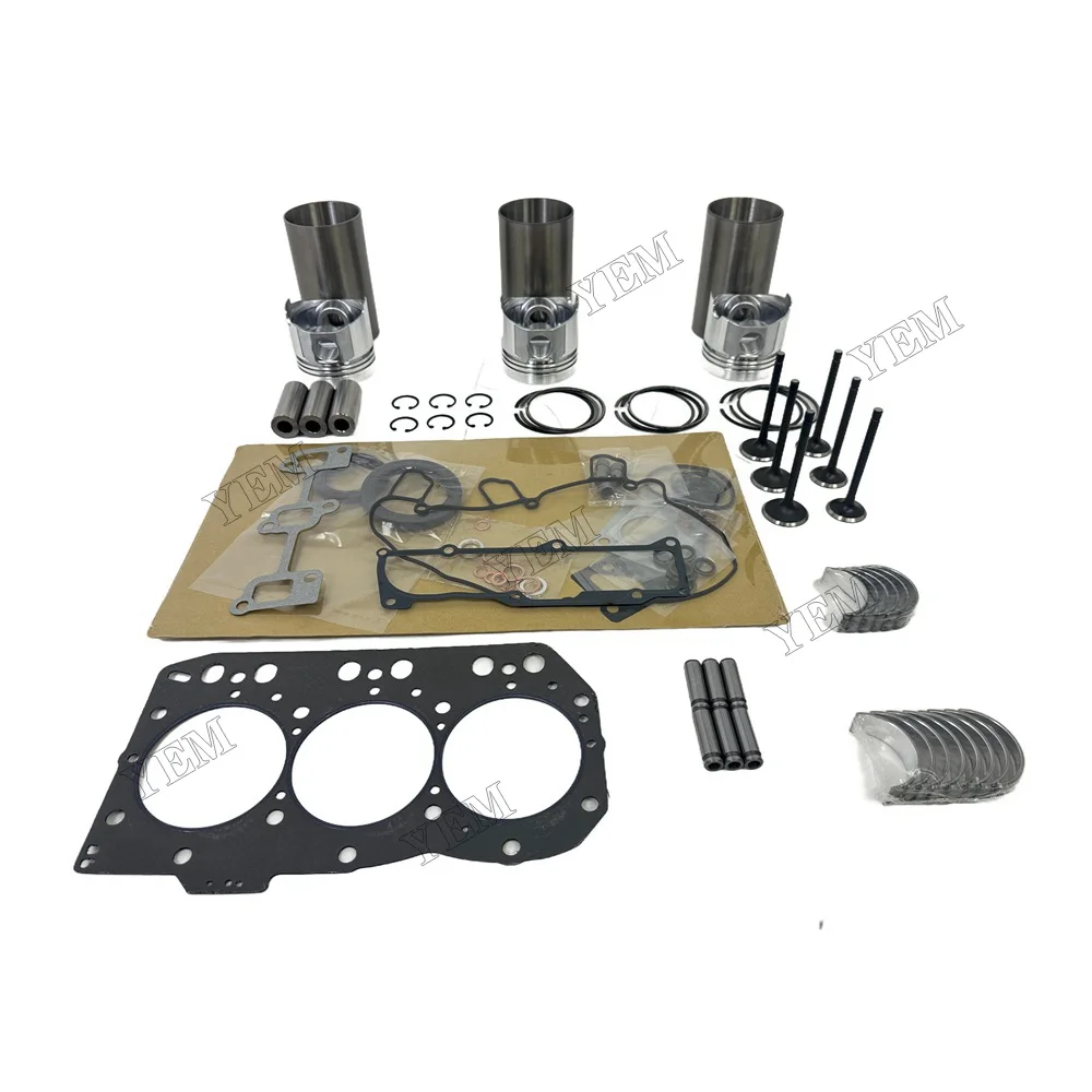 3TNC80 Overhaul Gasket Kit For Yanmar Engine Kit Engine Piston Ring Gasket