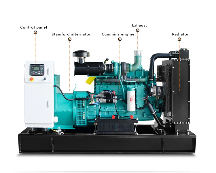 9kVA 12kVA 15kVA Silent diesel Generator Set Powered by Original NPPerkin 403A Engine Newtec Prime Backup Use 7kW 10kW 10kVA