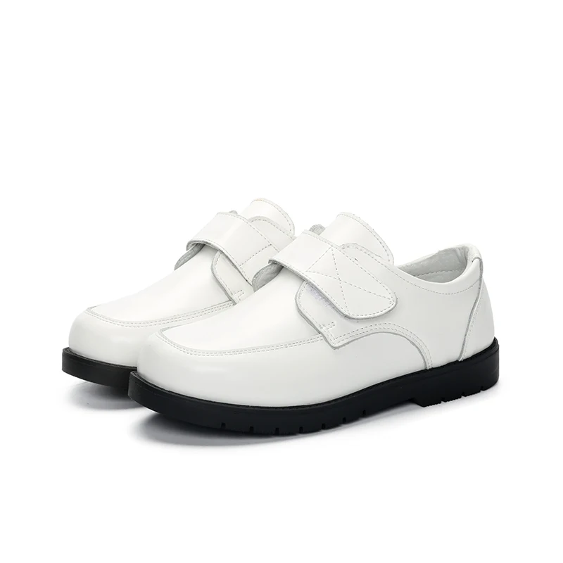 Оптовая продажа детей черное платье обувь дети мальчики кожаные школьные туфли