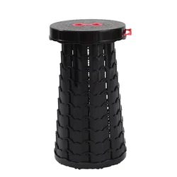 Телескопический складной выдвижной пластиковый ступенчатый стул для рыбалки, пешего туризма, барбекю, пикников, может выдержать до 150 кг