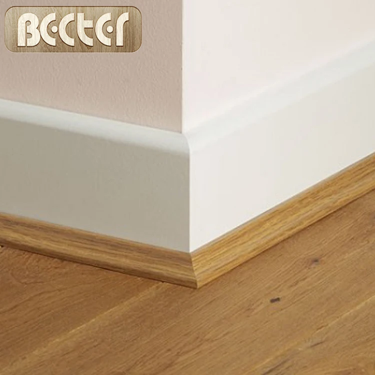 Oak Flooring Scotia Trim for Covering the Expansion Gap Between Floor and Skirting Board