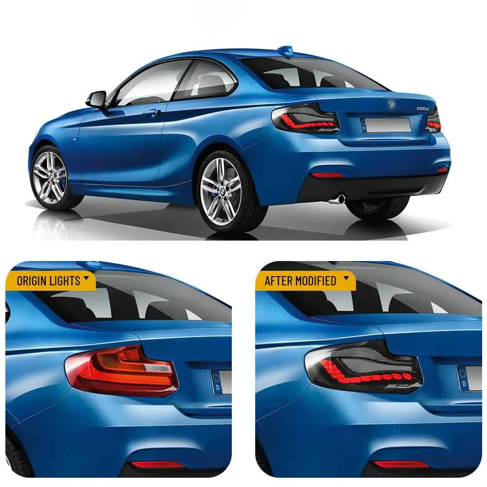VLAND製LEDテールライト BMW 2シリーズ F22 F23 M2 (F87) 初代 VLAND製LEDテールライト BMW 2シリーズ F22 F23 M2 (F87) 初代