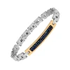 Silver,gold and blue