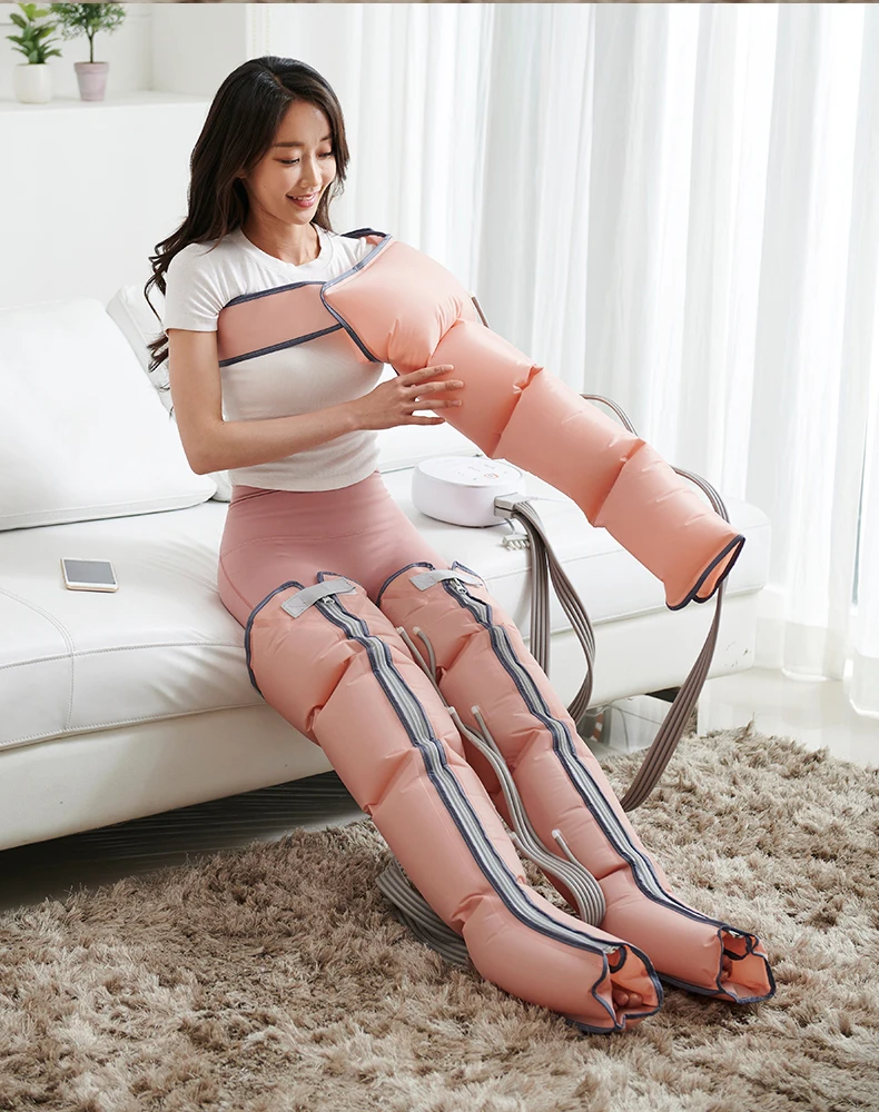 Air Pressure Compression Foot And Leg Massager Machine New 2023 Air Compressor Legs Massager For Circulation And Relaxation