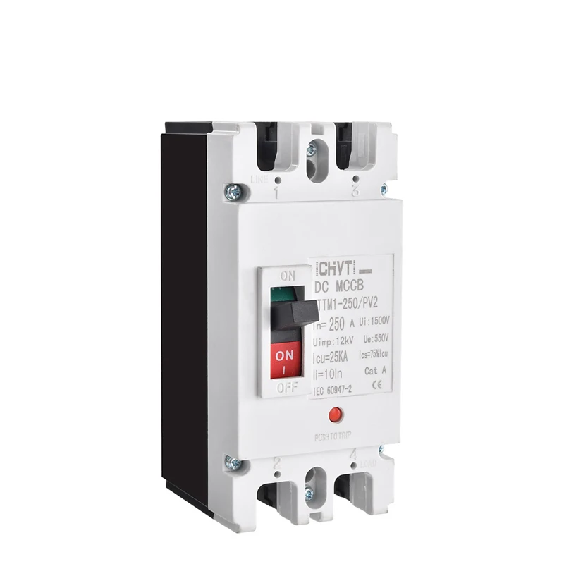 DCサーキットブレーカー 300A DC1000V 2極 MCCB ソーラー用 DC