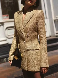 2025 Winter New Solid Color Small Fragrance Women Casual Jacket
