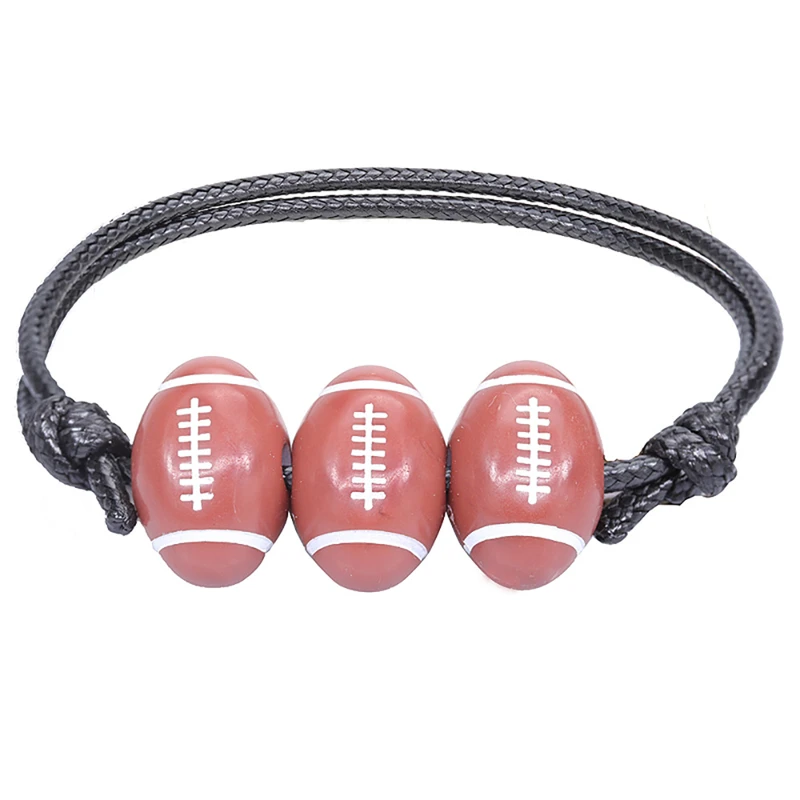 Fashion Sports Bracelets Baseball Softball Football Basketball