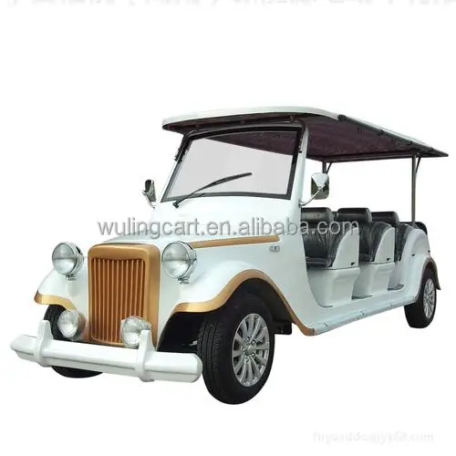 High Quality Customized 6seater Sightseeing Retro Classic Electric