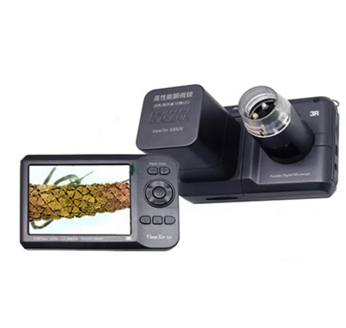 中古　美品　3R Anyty ViewTer-500UV 
顕微鏡セット ANYTY Portable Video Microscopes 3R-VIEWTER-500UV for Easy Use