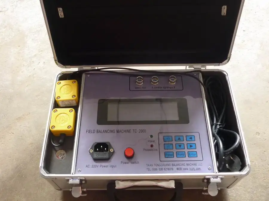 Mingyuan TC Type Portable Dynamic Balancing Machine for Field Balancing
