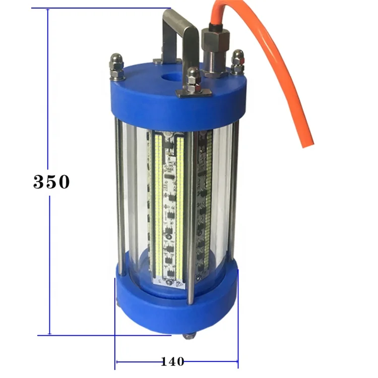 Высокое напряжение 1000 Вт Светодиодная приманка рыболокатор мигающие огни для