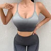 Gradient gray bra