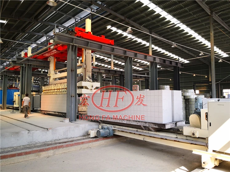 Hongfa Germany Ytong Autoclaved Aerated Concrete AAC block machine Plant AAC Block manufacturers AAC Block Production Line 