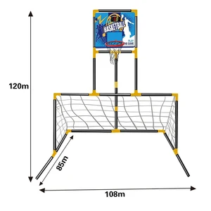 Big Size Indoor and Outdoor 5 in 1 Football Door Plastic Kids Football Game