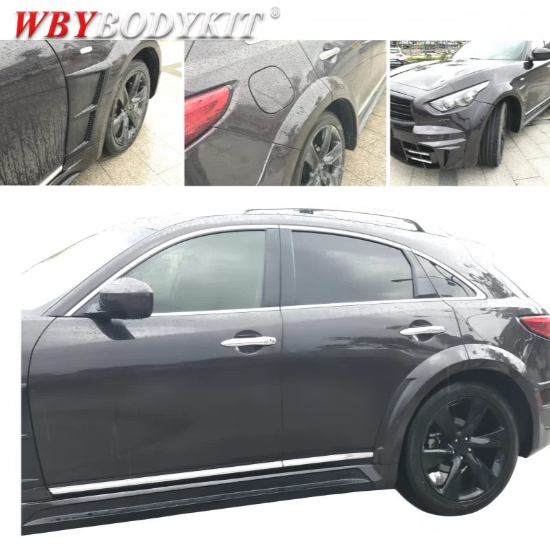 Ld Style Wide Body Body Kit Upgraded Front Bumper Rear Bumper Wheel