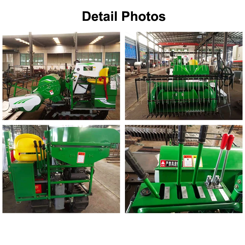 Factory Price Machine Rice Alfalfa Cutting Machine Harvester Rice Wheat Paddy Small Combine Harvester Paddy Cutting Machine