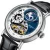 Black and Silver Blue