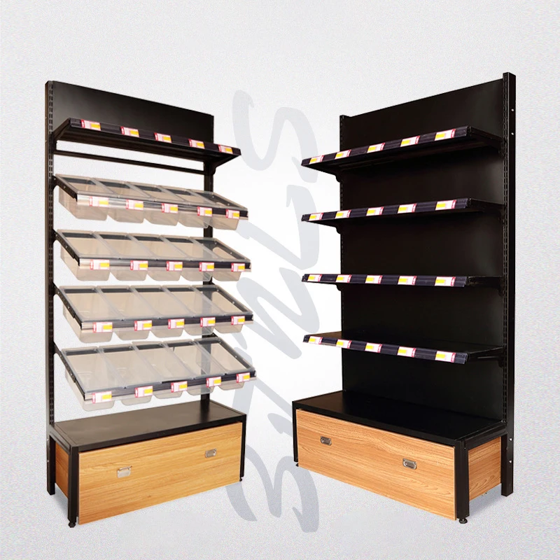 Kainice Odm Candy Store Equipment Shelf Display Rack Retail Fixtures