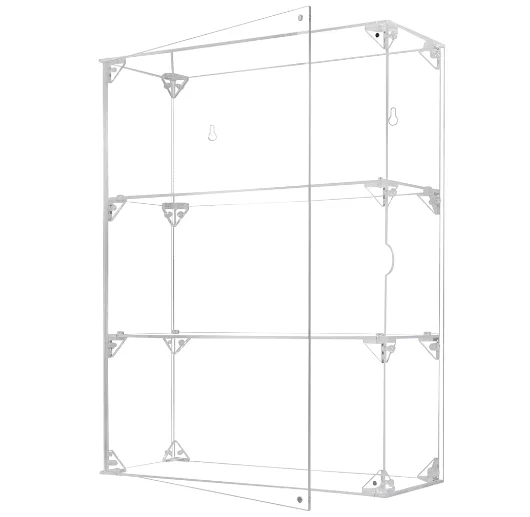 Горячая распродажа собранная домашняя анимация сделанная вручную трехслойная акриловая витрина