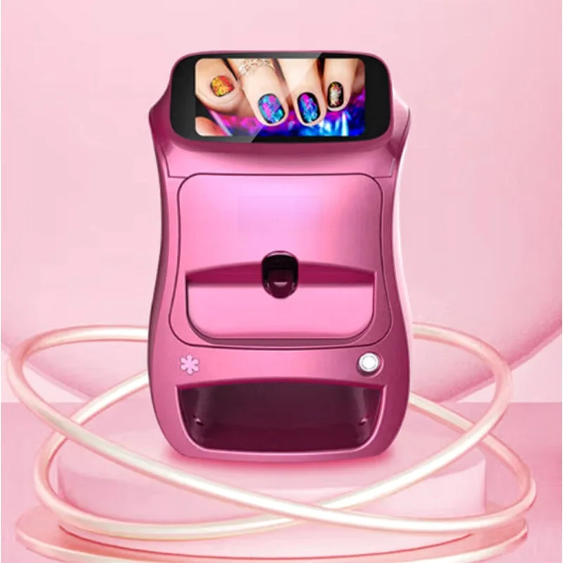 Professional Digital Photo Nail Printer Machine 3D Digital Nail Art Electric Digital Nail Flower Pstickers Price Art Designs