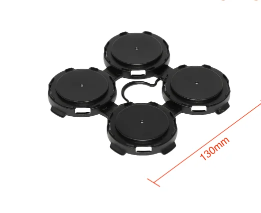 Versatile Plastic Can Carriers HDPE Recycled Beer Can Holders Six Pack Four Pack Rings & Clips Included
