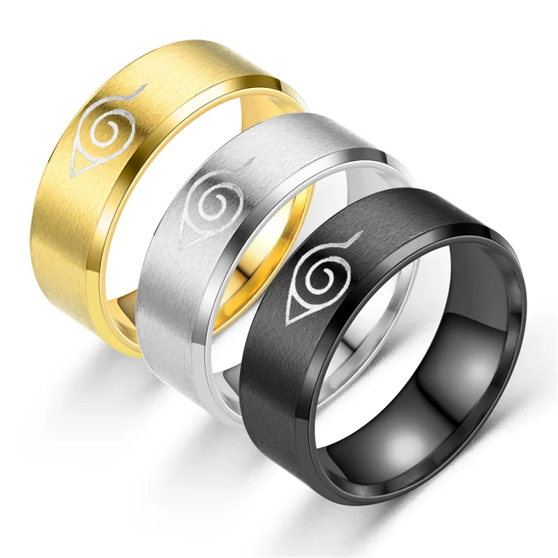 naruto silver ring