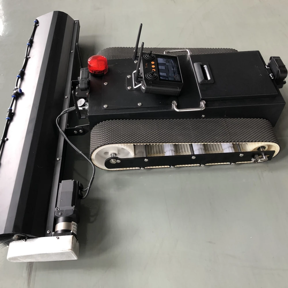Photovoltaic Cleaning Robot Remote Control Solar Panel Cleaning Robot Price