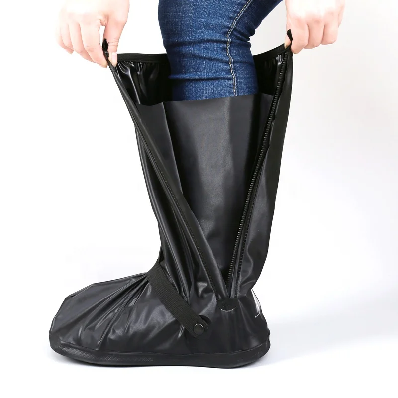 Zapatos de lluvia impermeables para hombre, cubierta reutilizable