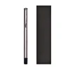 blue silver pen with box