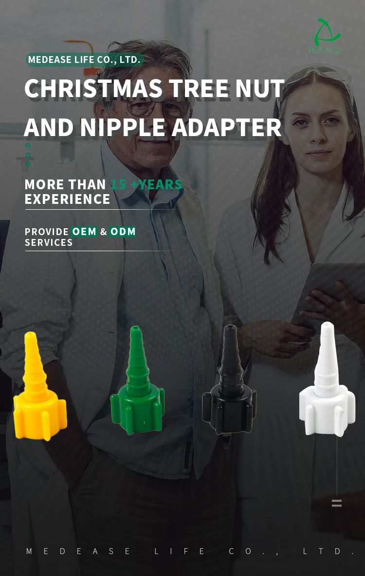 Oxygen Connector (christmas Tree Adaptor) Connect With Diss Outlet