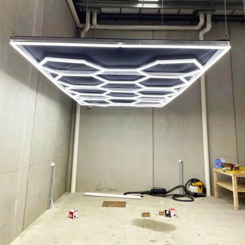 ハニカムLEDガレージ照明2025工場直販耐久性 & 明るい| Alibaba.com