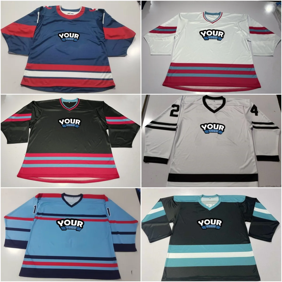 Red Ice Hockey Uniforms