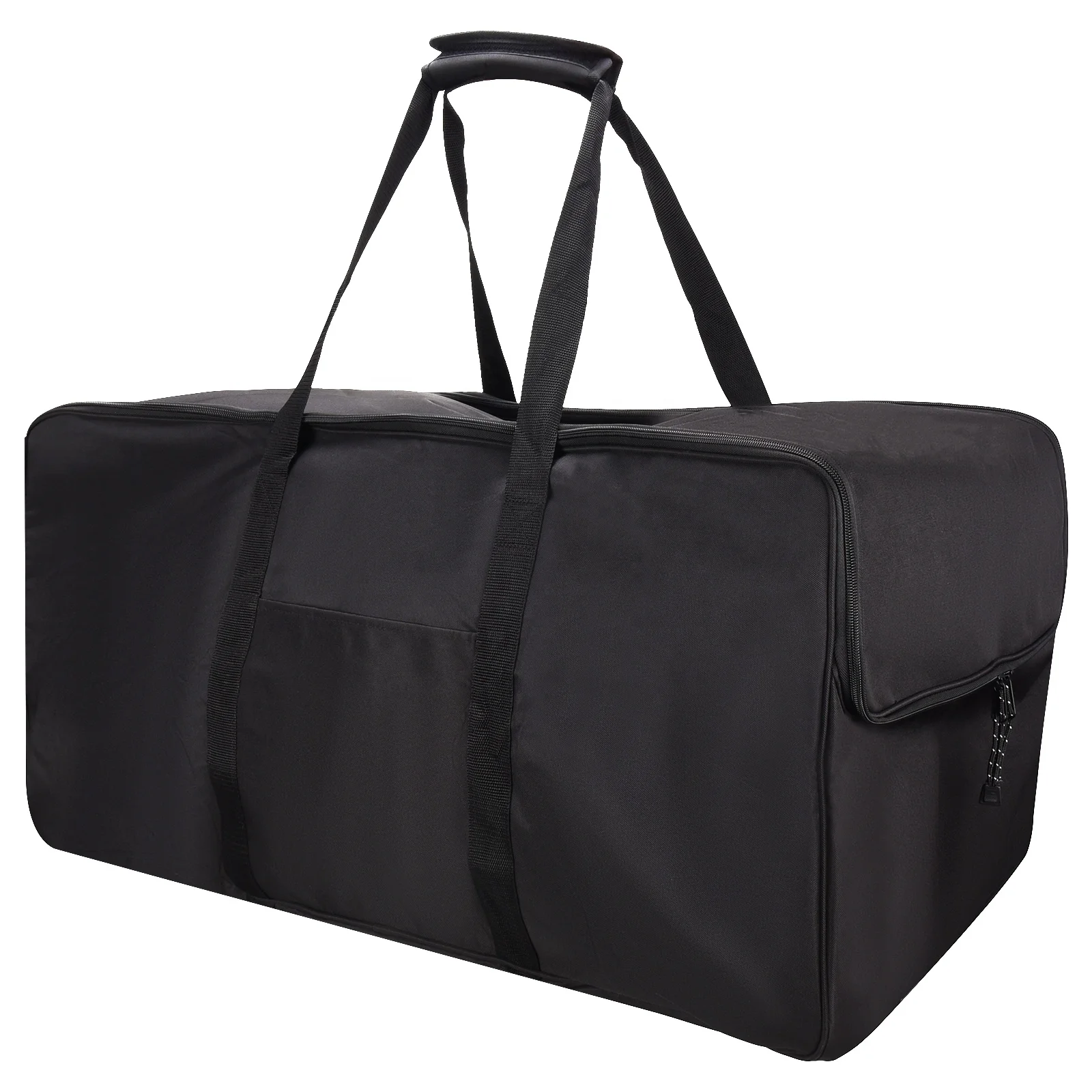 Factory Price 3-sided Opening Black Golf Trolley Storage Bag ...