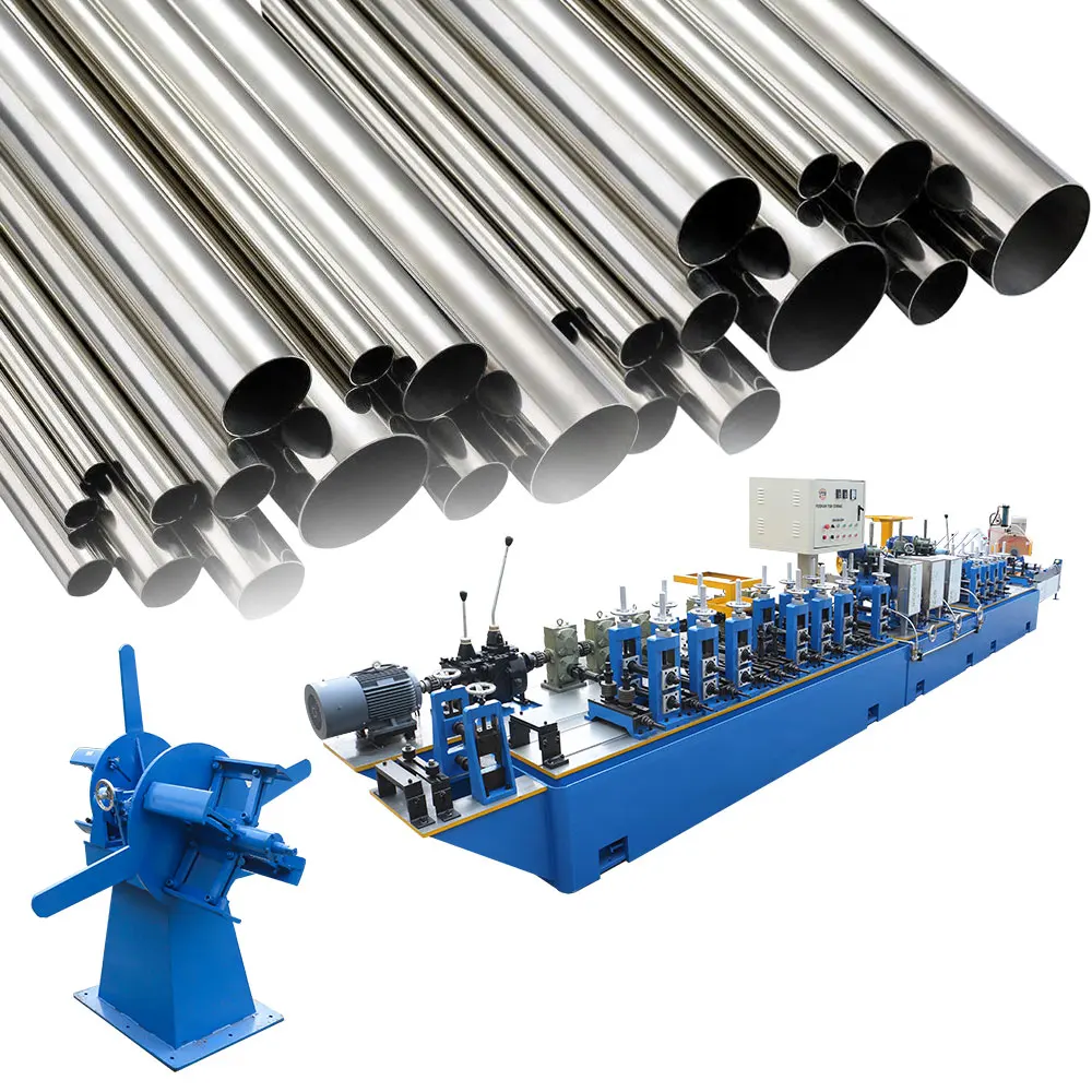 Steel tube mill machine for production line pipe forming