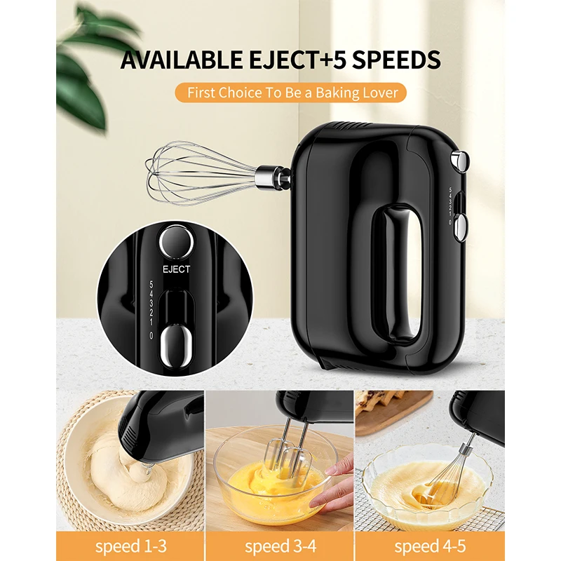 Buy Wholesale China Redmond Hand Mixer 300w Electric 5 Speed Setting  Portable Mini Kitchen Appliances Food Mixer & Hand Mixer at USD 13.5