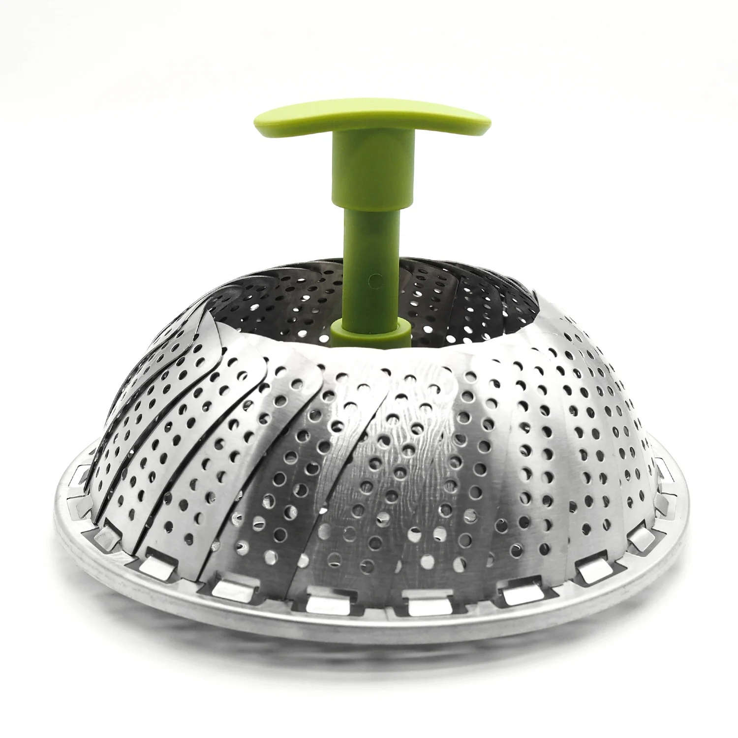 11-дюймовая складная корзина для отпаривателя из нержавеющей стали с телескопической