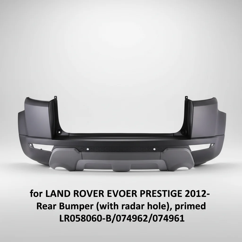 LR058060-B/074962/074961 Car Accessory Part Bumper Rear Bumper(with radar Hole),primed for LAND ROVER EVOQUE PRESTIGE 2012-