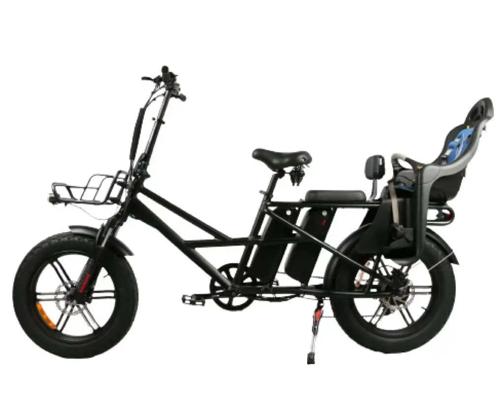 Dual Basket Front & Rear Mid Drive Motor Lithium Battery Ce Lcd Display