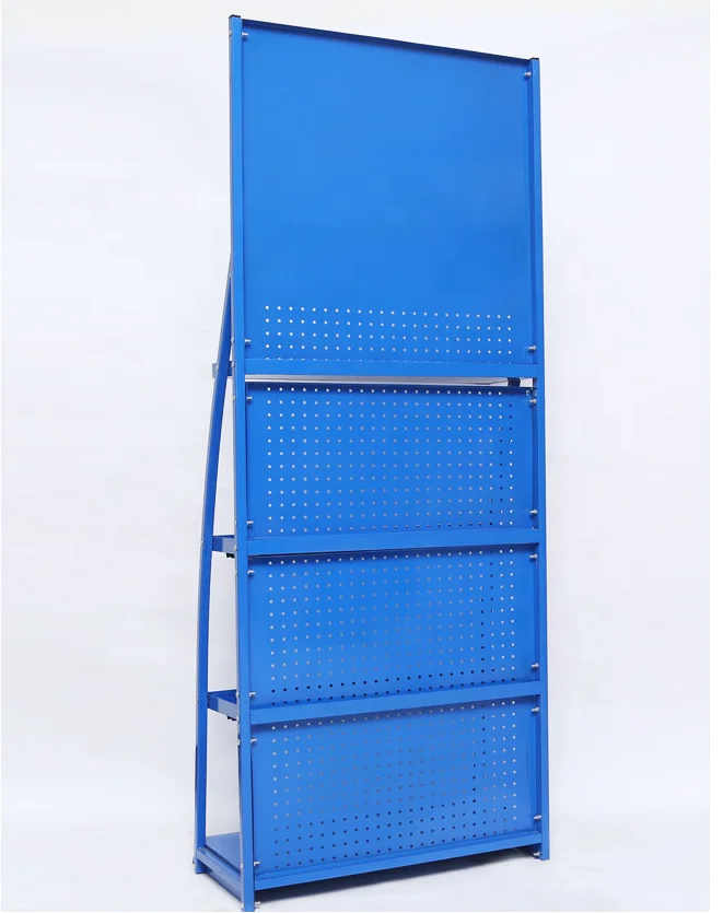 Multi Layers Engine Oil Display Stand Petrol Station Stands Metal Lubricant Motor Engine Oil Display Rack Stand