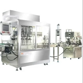 Hand Sanitizer Gel Shampoo Liquid Soap Detergent Cream Filler Automatic Bottles Filling And Capping Machine