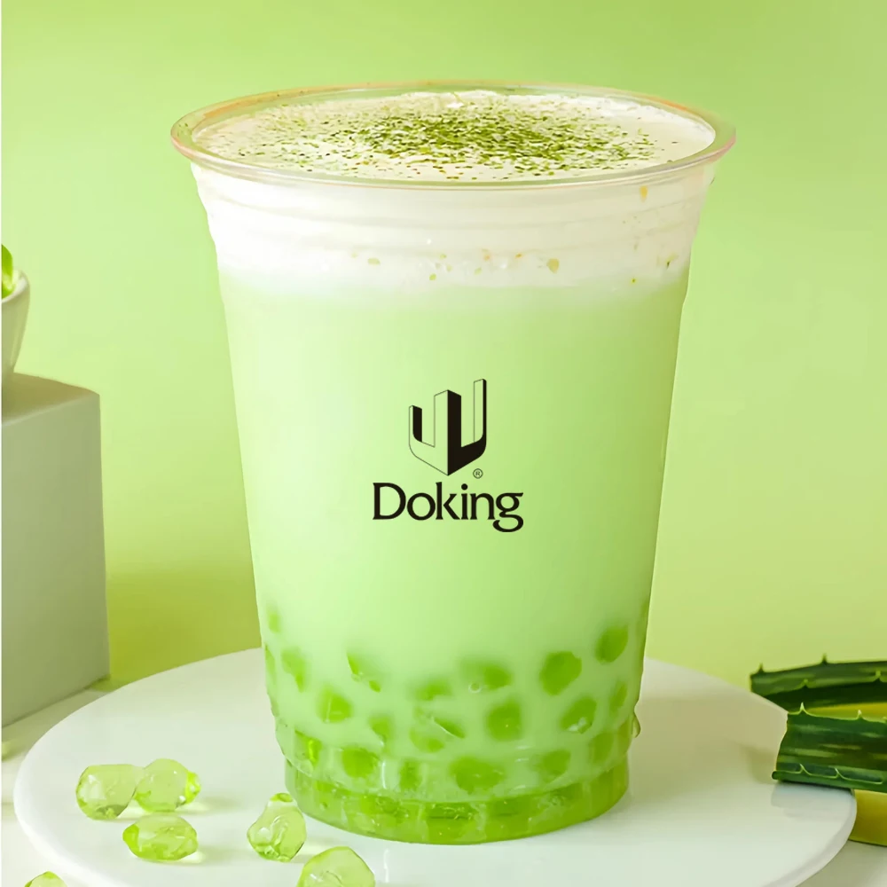 Doking Honey Aloe Konjac Jelly Ball Konjac Pearl Crystal Boba Agar Crispy  Bobo for Bubble Tea Beverage Dessert