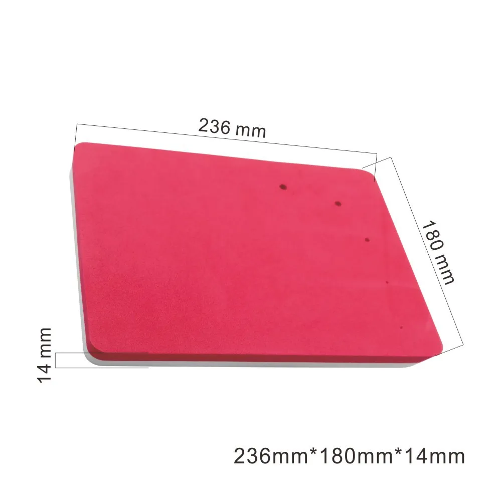 Rectangular Fondant Cake Sponge Mat With 5 Holes for Paste Carving Decoration Sugar Flower Foam Pad