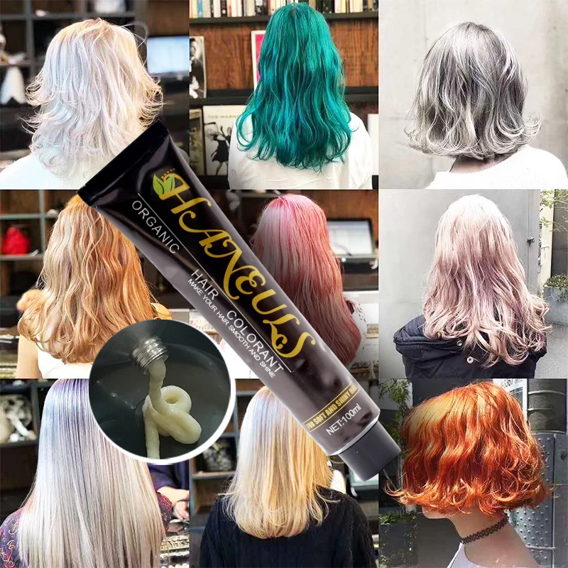 Органическая формула оптом, профессиональная стойкая натуральная Перманентная краска для волос nutrтеплое ультра-цвет для салона красоты