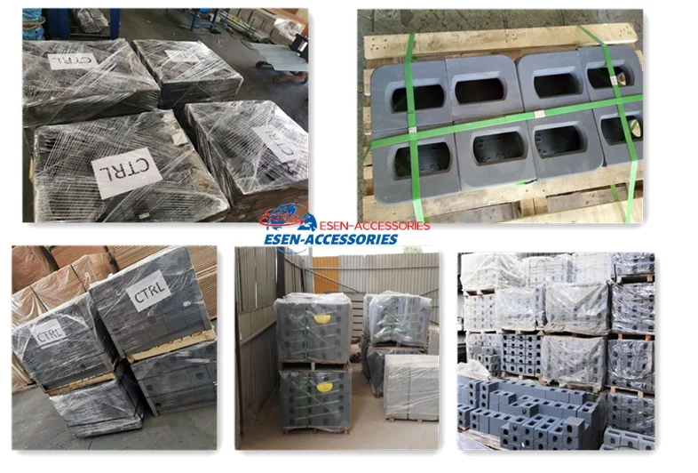 Iso 1161 Steel Container Corner Casting 8pcs Used For Special ...