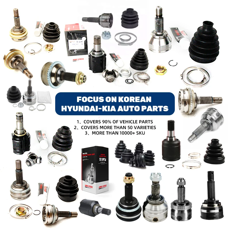 Kingsteel Wholesale Korean Auto Parts Alex Shaft Cv Joint For Hyundai