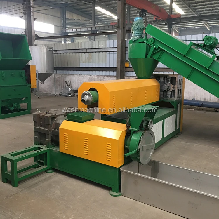 150-350kg/hour Automatic Waste Plastic Making Machine Plastic Pellet Recycle Granulator