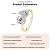 7*9mm Zircon-Gold