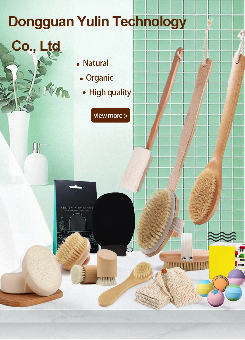 Zen Me Dry Brushing Body Brush Set for Natural Exfoliation, Premium Bo